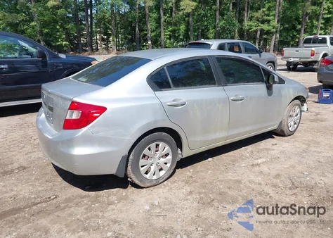 2012 Honda Civic Lx z USA, uszkodzony, nr VIN 19XFB2F57CE081626